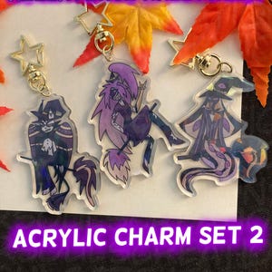 2023 Hellaverse Hallowen 2023 Witch Keychains Set 2 (FANMADE)