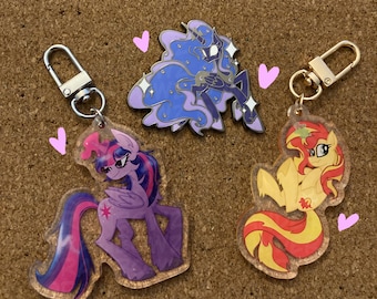 Collaboration Is Magic Pony Enamel Pin & Charms