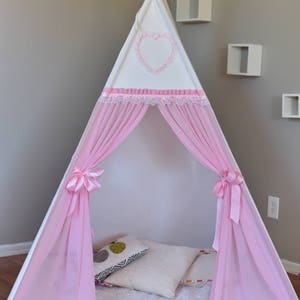 Hearty Outdoor Canvas Teepee, play teepee, play room, Kids Teepee, Kids Play Tent, Childrens Play House, Tipi,Kids Room Decor