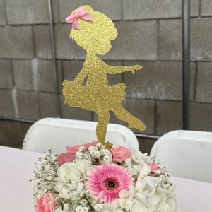 Ballerina Centerpieces-Tutu ballerina centerpiece picks-ballerina birthday centerpiece-tutu centerpiece-ballerina cuts-tutu birthday cut