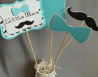 little gentleman baby shower decorations