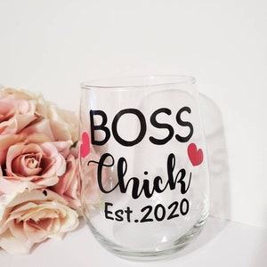 Boss lady wine glass-boss babe wine glass-boss fuel wine glass-boss gift-girl boss wine glass-my own boss wine glass-boss babe-woman boss