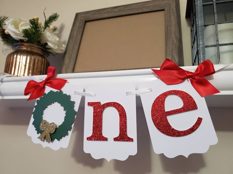 Christmas milestone bannerChristmas monthly photo Etsy