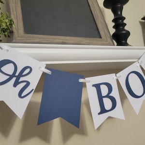 Oh Boy Banner-Oh boy shower banner-Oh boy decor-Oh Boy-Oh boy baby shower banner-Boy banner-oh baby party decor-Boy baby shower banner-boy