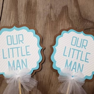 Little Man Centerpiece-Bowtie Centerpiece-Little Man Birthday Centerpiece-Little Man theme shower centerpiece-Baby shower-Little Man Theme