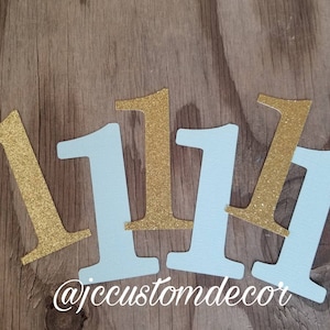 Number one die cut boy girl-Blue pink number one die cut-Number die cut-Age die cut boy girl-Age die cut-first birthday die cut-Silver gold