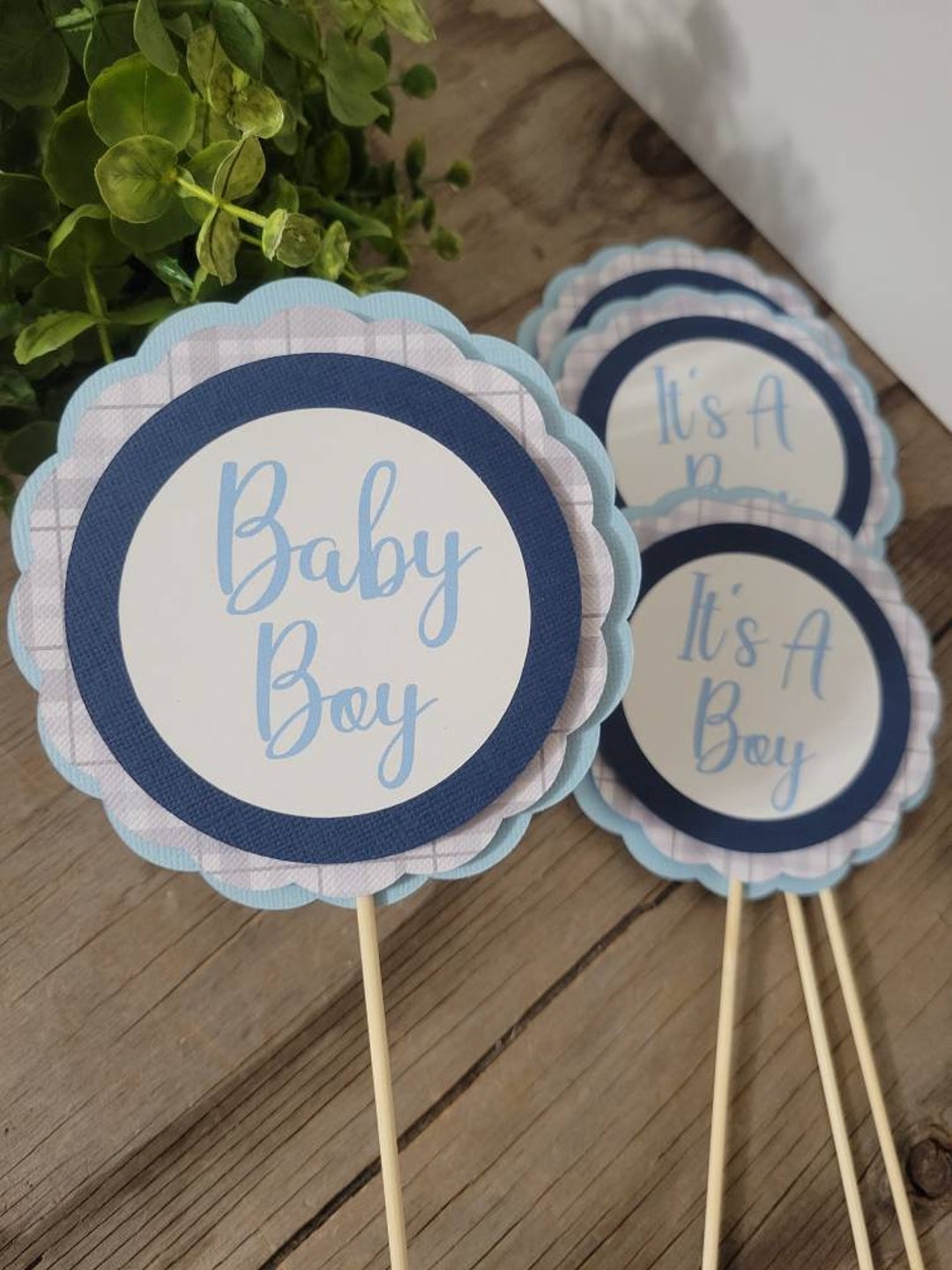 It's A Boybaby Boy Centerpiece Picksits A Boy Centerpiece Decoration
