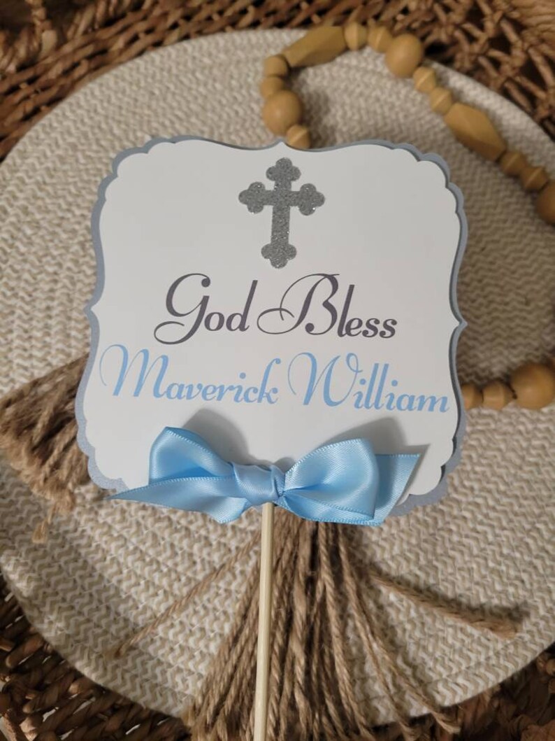 Baptism Boy Girl Centerpiece-communion Centerpiece-baptism - Etsy
