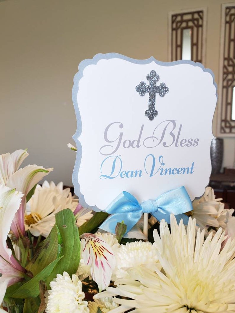 Baptism Boy Girl Centerpiece-communion Centerpiece-baptism - Etsy