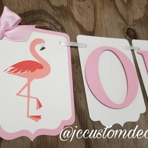 One Flamingo birthday banner-Flamingo banner-lets flamingle banner-One Flamingo highchair banner-Flamingo birthday party-Flamingo one banner