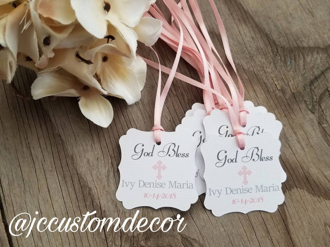 God Bless Tags-god Bless Favor Tags-god Bless Boy Girl Tags-god Bless ...