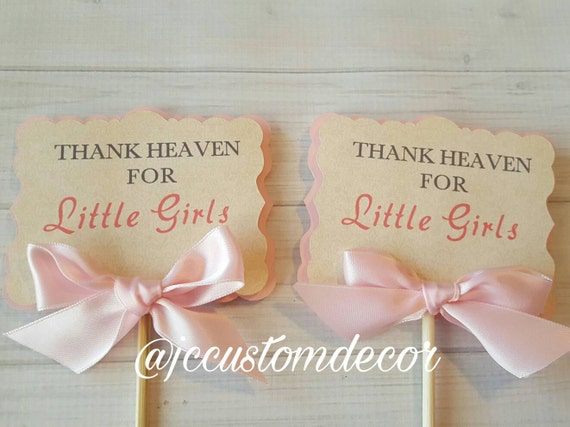 its a girl centerpieces