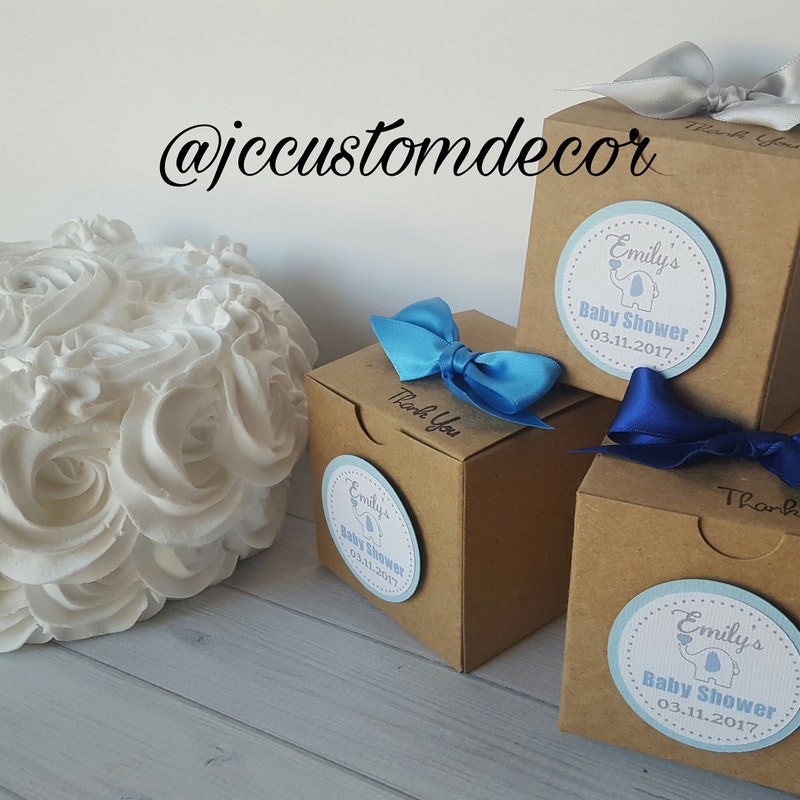 Elephant Favor Box - Etsy