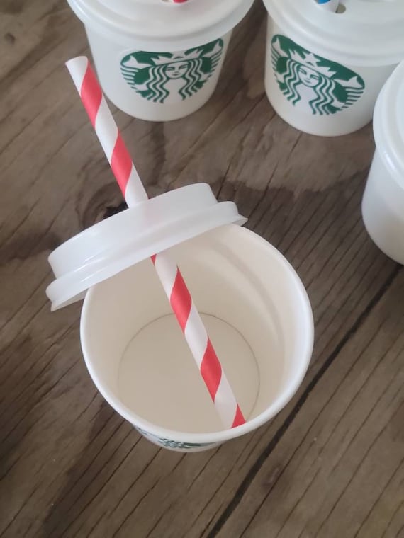 Mini Starbucks Cups-kids Hot Cocoa Mini Starbucks Cup-newborn Baby  Starbucks Prop Cup-hot Cocoa Starbucks Mini Cups Disposable Kids Cup 