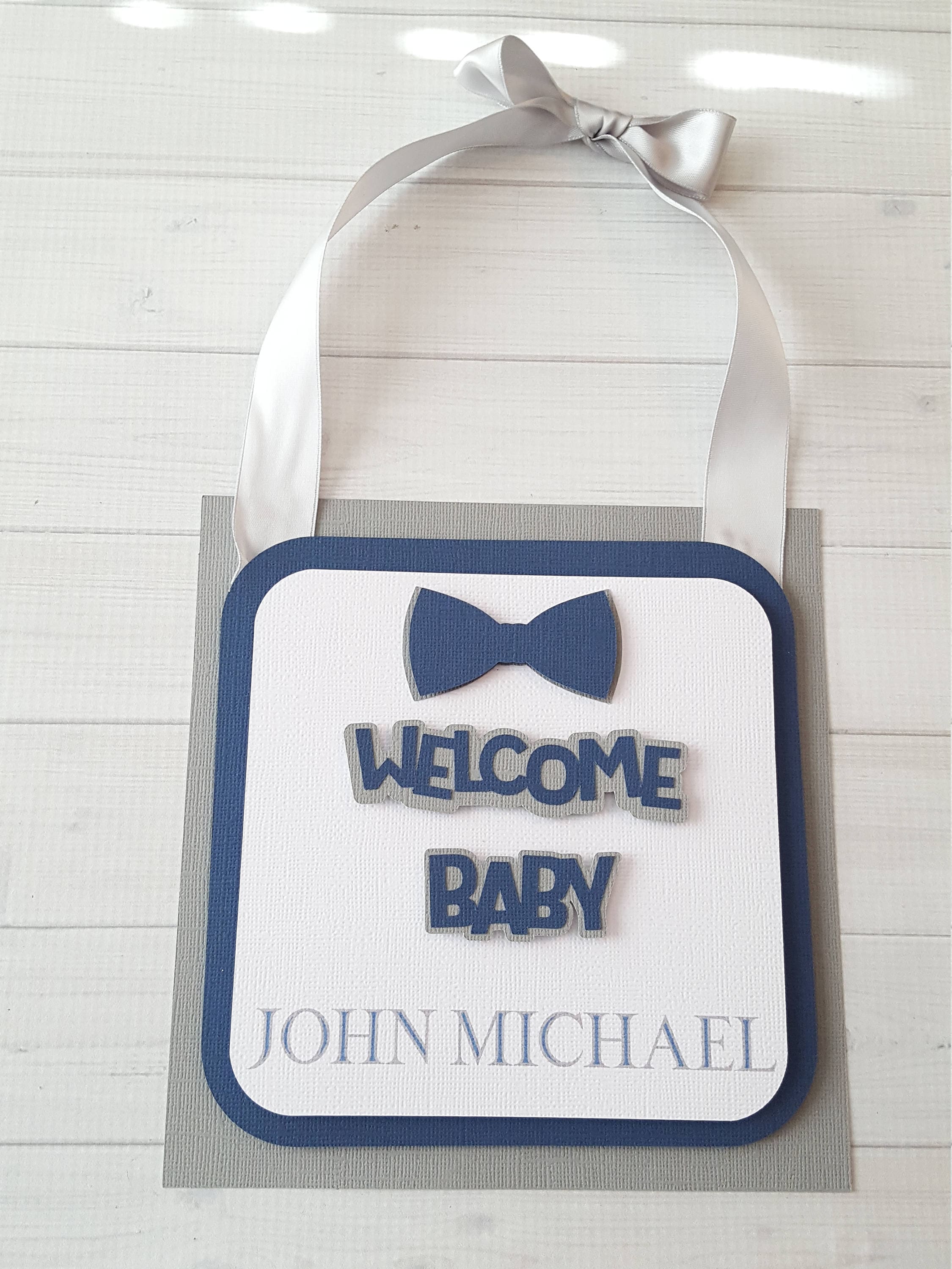 Little Man Welcome Door Sign-little Man Sign-welcome Baby Door Sign ...