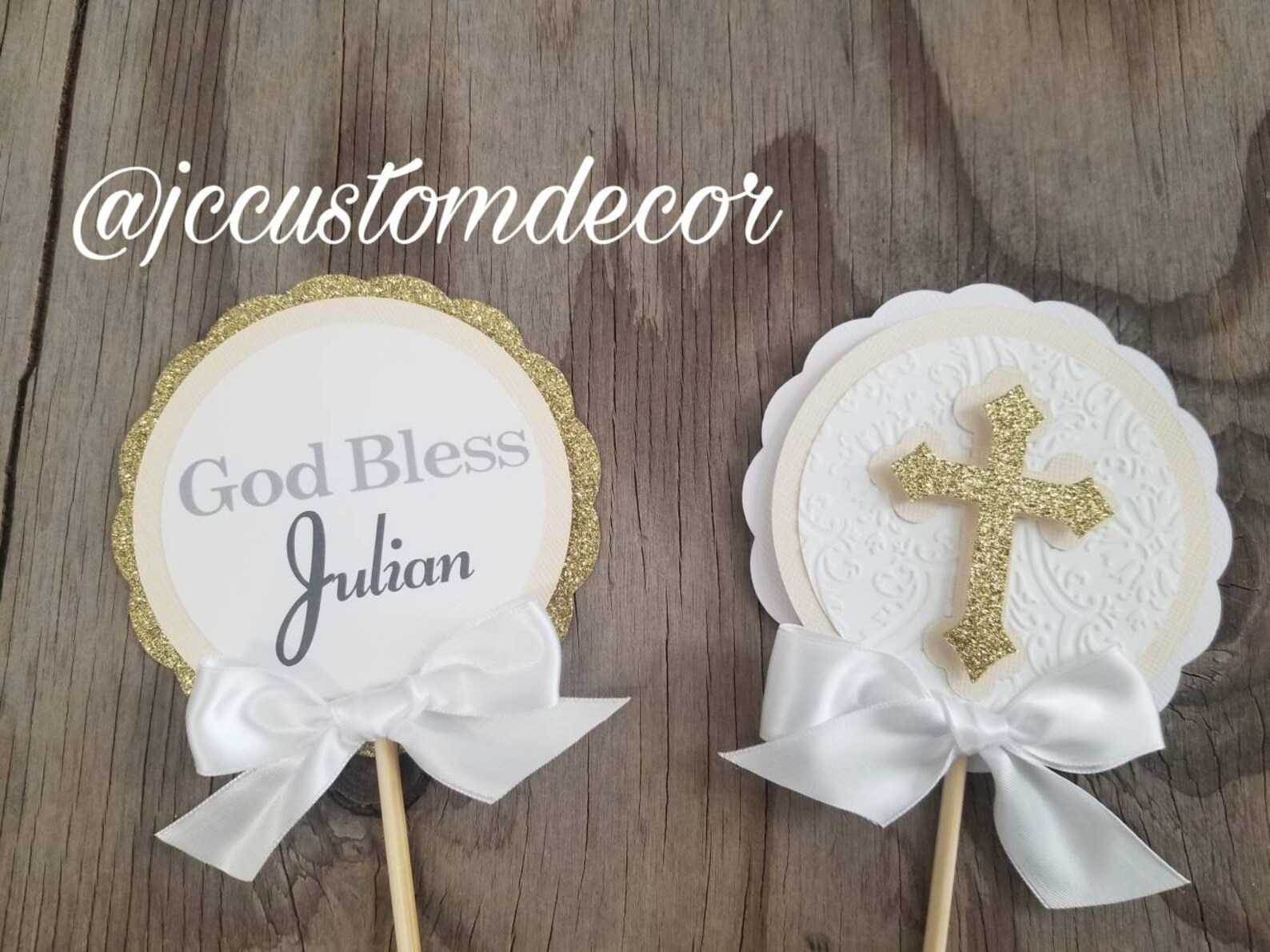 Baptism Boy Girl Centerpiece-communion Centerpiece-baptism - Etsy
