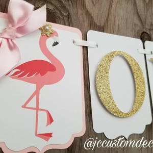 One Flamingo birthday banner-Flamingo banner-lets flamingle banner-One Flamingo highchair banner-Flamingo birthday party-Flamingo one banner