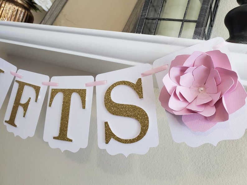 Gifts Bannergift Flower Bannergift Wedding Bannergift Table Etsy