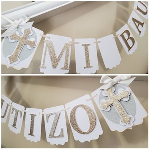 Mi Bautizo boy girl banner-Communion boy girl banner-Bautizo girl boy banner-Mi Bautizo-First Holy Communion boy girl banner-God Bless
