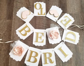 Miss to Mrs Banner-Miss To Mrs Bridal banner-bridal shower banner-Bride to be banner-wedding banner-miss to Mrs flower banner-Miss to Mrs