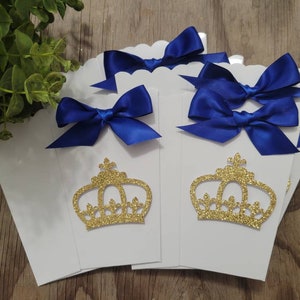 Royal Prince Baby Shower Favor Box-Royal Prince Favor Box-Royal Prince Baby Shower Favor Box-Royal Prince Birthday Favor Box-Royal Prince