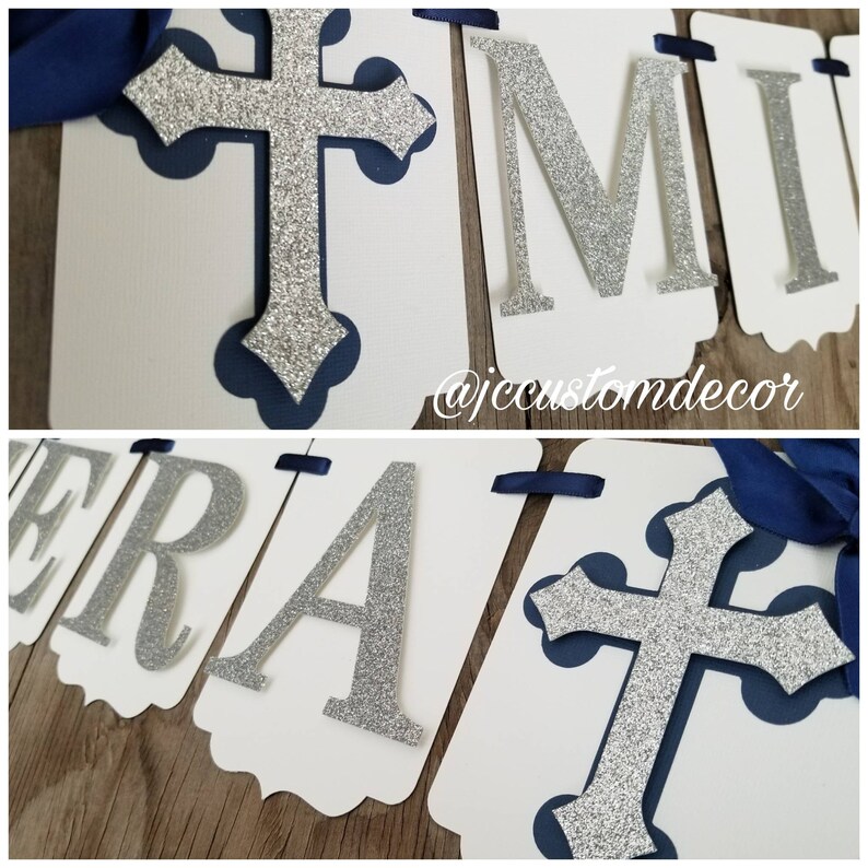 Primera Comunion Boy Girl Bannermi Primera Comunion Etsy