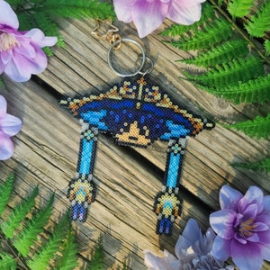S C A R A M O U C H E Pixel Keychain