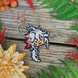 K A Z U H A Pixel Keychain