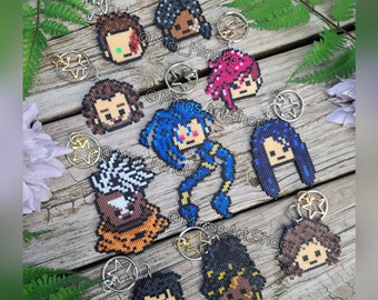 O H  T H E  M I S E R Y   Pixel Keychains