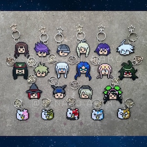 D R V3 Pixel Keychains