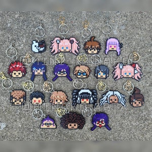 D R Trigger Happy Havoc Character Pixel Keychains