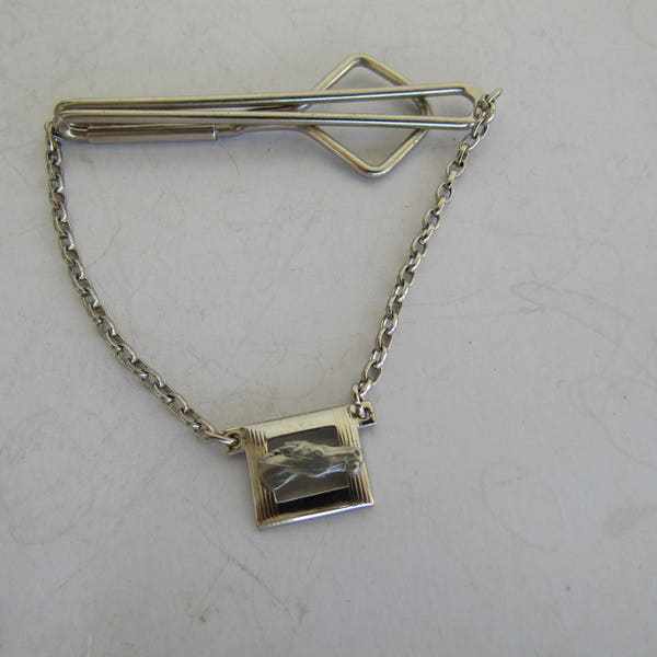 Horse Tie Bar Red White Blue