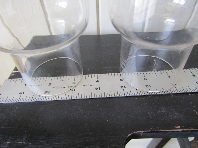 Oil Lamp Chimney 1 Oil Lamp Parts Glass Chimey Kerosene Etsy