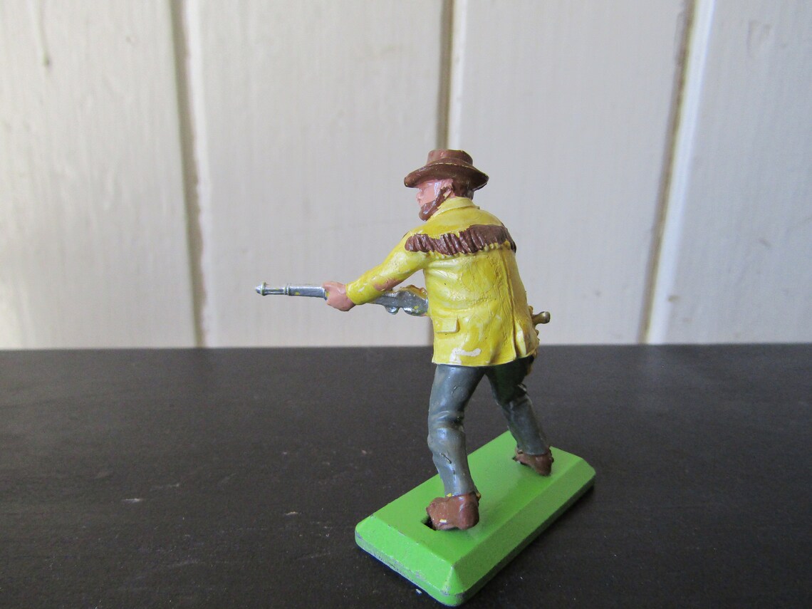 Western Cowboy Action Figure Vintage Western Toys Wild West | Etsy