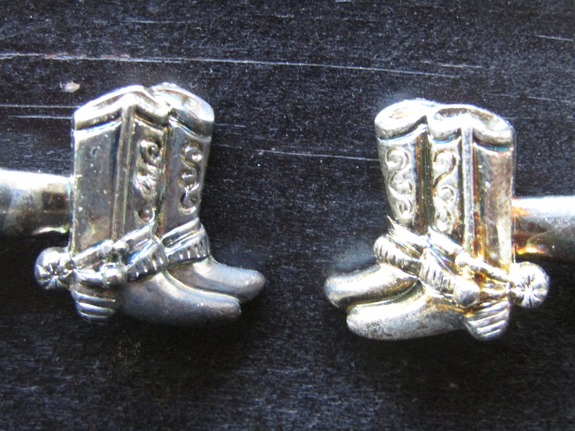 Cowboy Boot Hair Clips Etsy