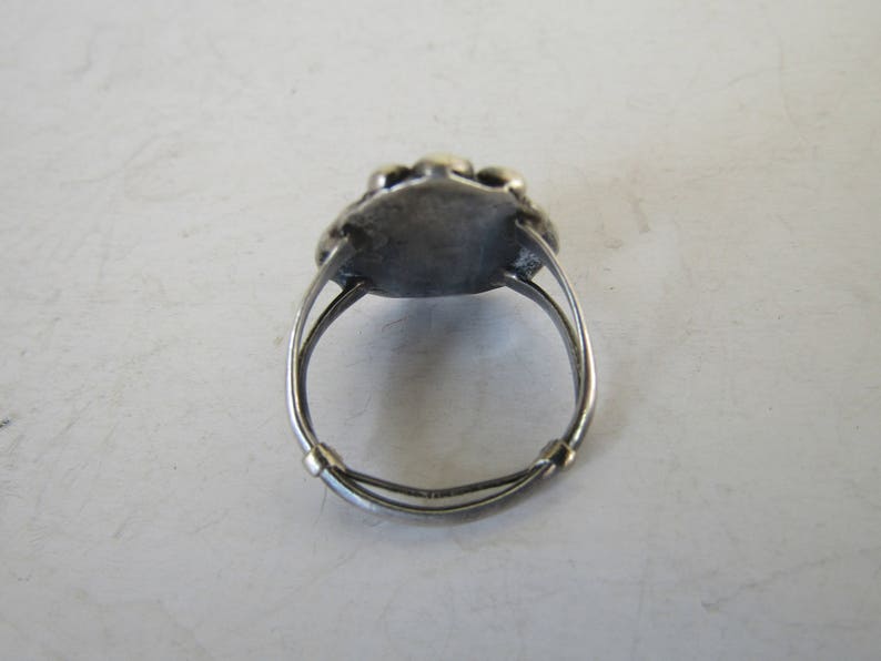 Sterling Turquoise Ring Sz.5 12