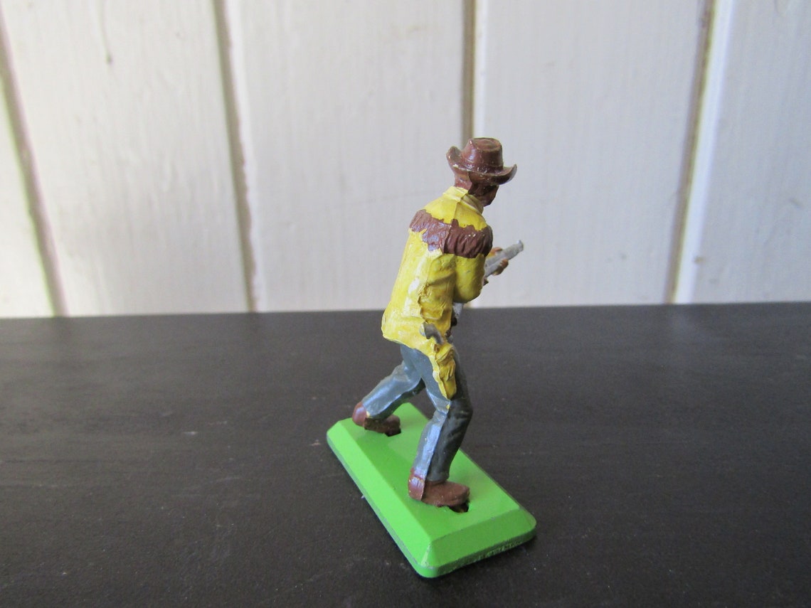 Western Cowboy Action Figure Vintage Western Toys Wild West | Etsy