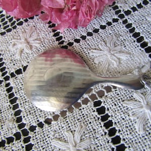 Art Deco Mirror, Mirror Pendant, Antique Mini Mirror
