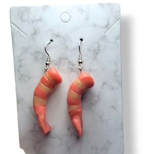 Shrimp Earrings