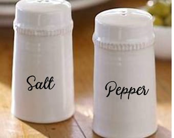 Toothpicks  //  Salt and Pepper Stickers // Salt and Pepper Labels