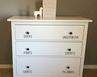 kids dresser and nightstand