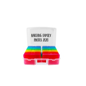 Custom Photo Box Labels - Custom Photo Organization Stickers - Organize Your Photos // Custom Picture Labels