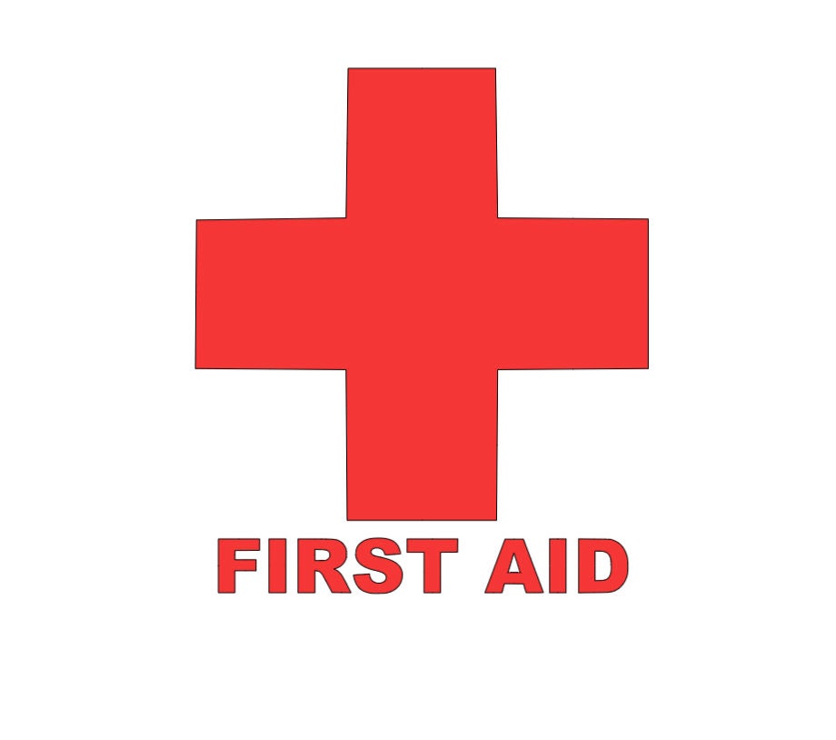 First Aid White Cross' Stickers (Pack of 10) – Medical Supplies