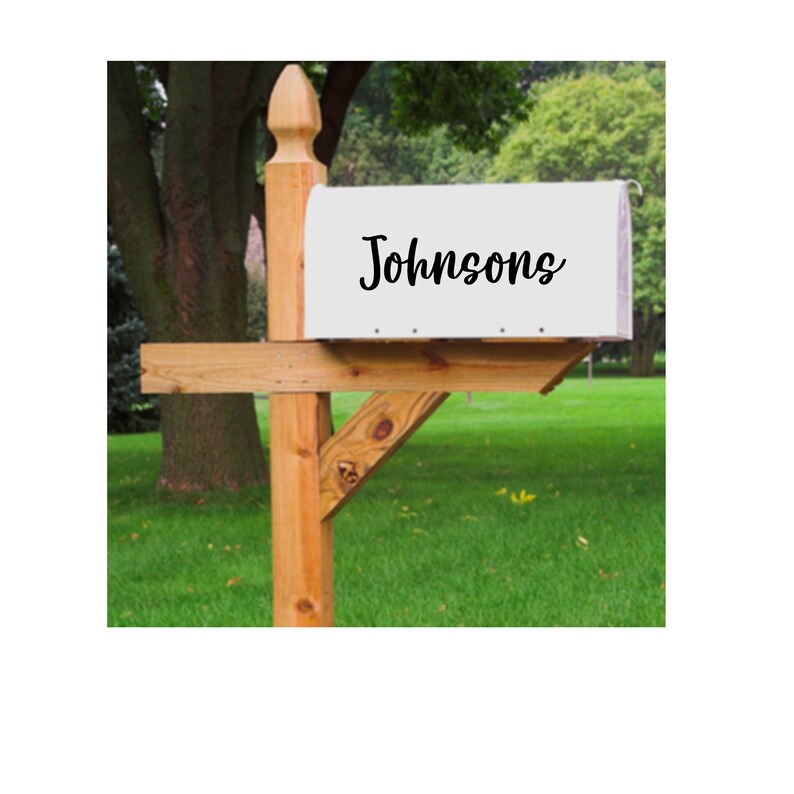 Personalized Mailbox Labels FREE SHIPPING in US. Etsy