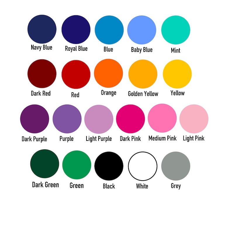 Set of 3 Custom Furniture Stickers Kid & Baby Organization Etsy