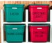 Custom Tub Labels - Custom Organizing Stickers - Storage Tub Decals // custom tub stickers 