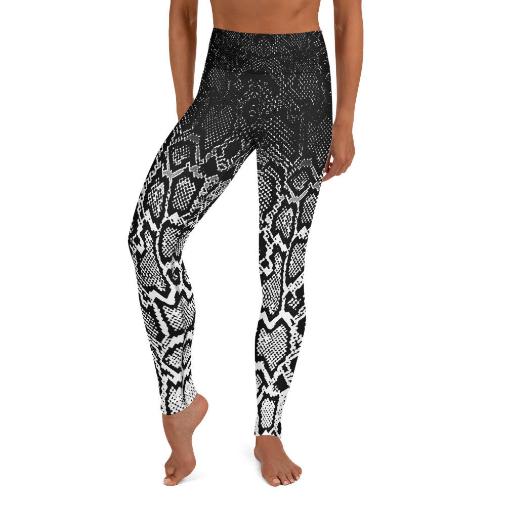Snakeskin leggings