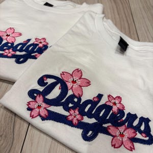 Custom Embroidered Sports Team Sweatshirt, Dodgers Baseball