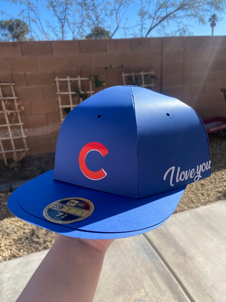 Baseball Cap Paper Gift Box Custom Hat Box Kit NOT Etsy