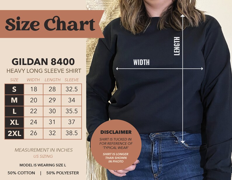 Inspired by the Fear of Being Average Crewneck Long Sleeve Shirt Shirt